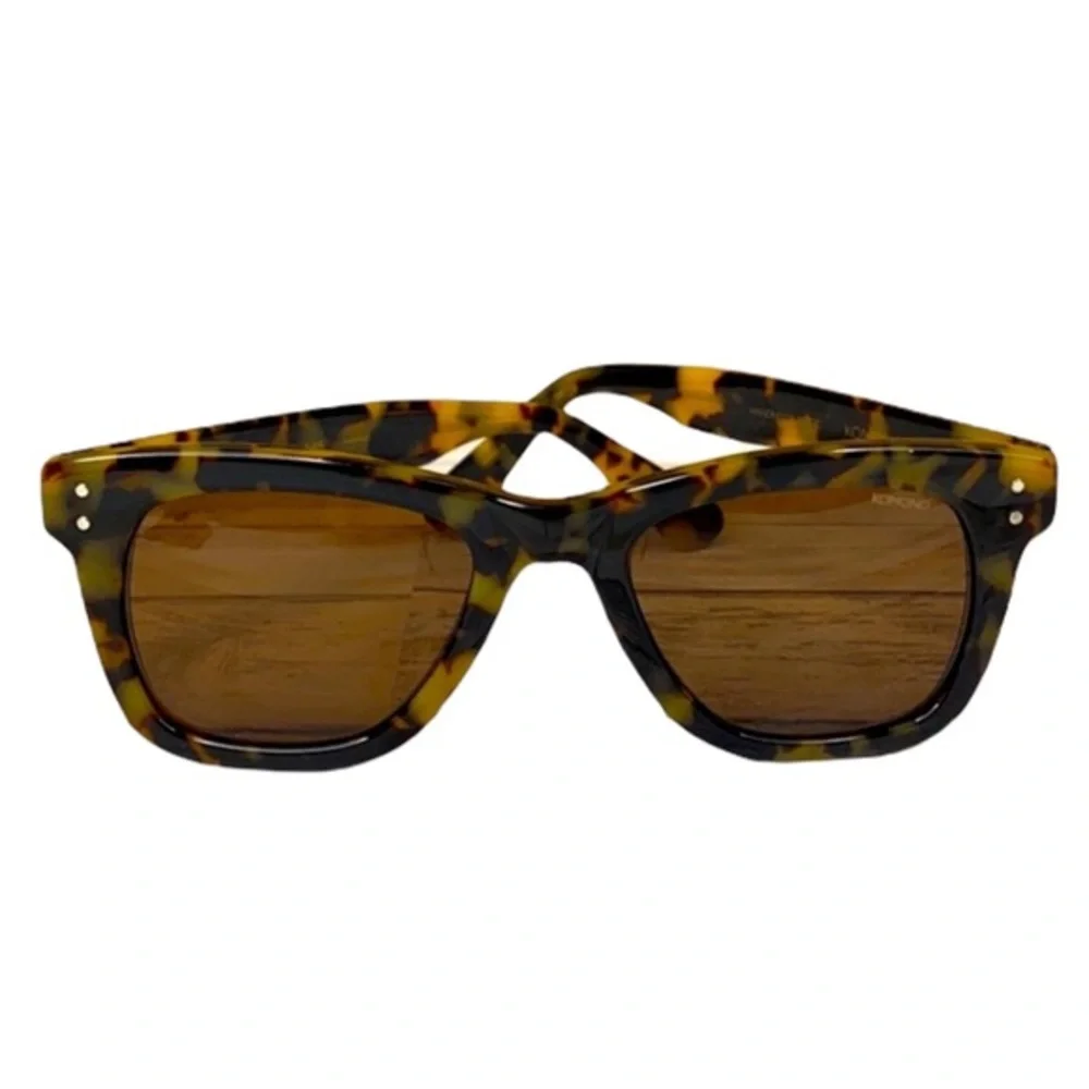 New Men’s KOMONO Allen Brown Tan tortoise Sunglasses